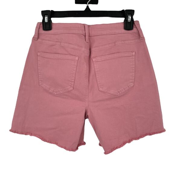 NYDJ Shorts A-Line Denim Shorts Pink Coloured Denim size 2 - Picture 6 of 6